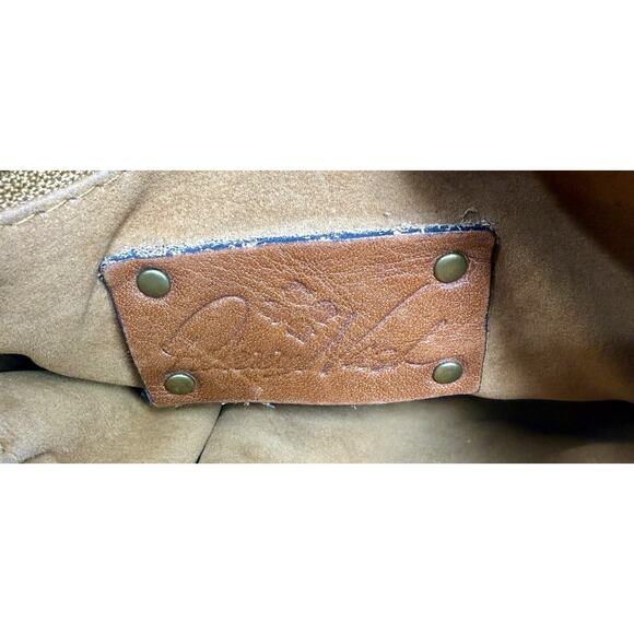 Patricia Nash Francesca Crossbody Bag Brown Leather Purse with Tags Multi Pocket - Picture 10 of 16